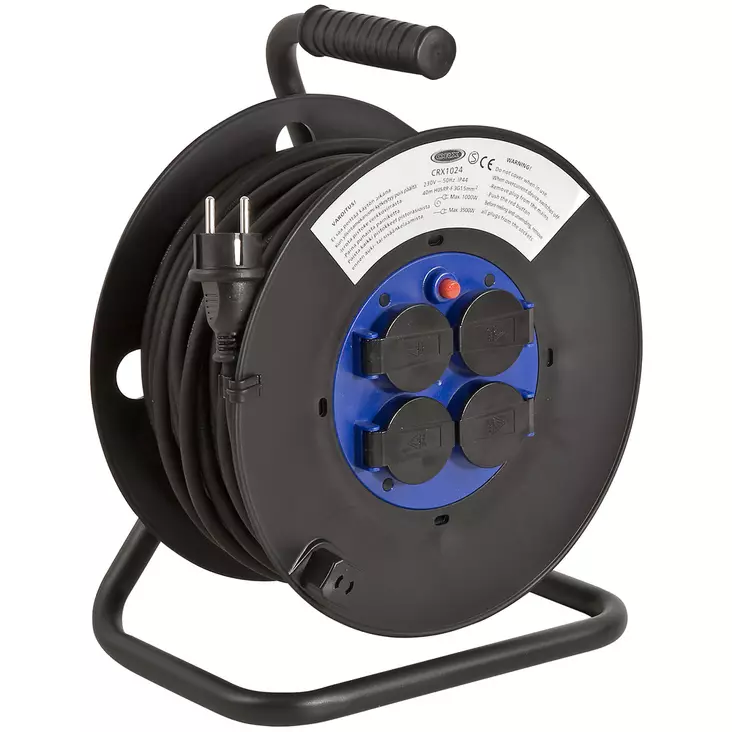 KAAPELIKELA 40M KUMI IP44 - Jatkojohdot ja kaapelikelat - CRX1024 - 1