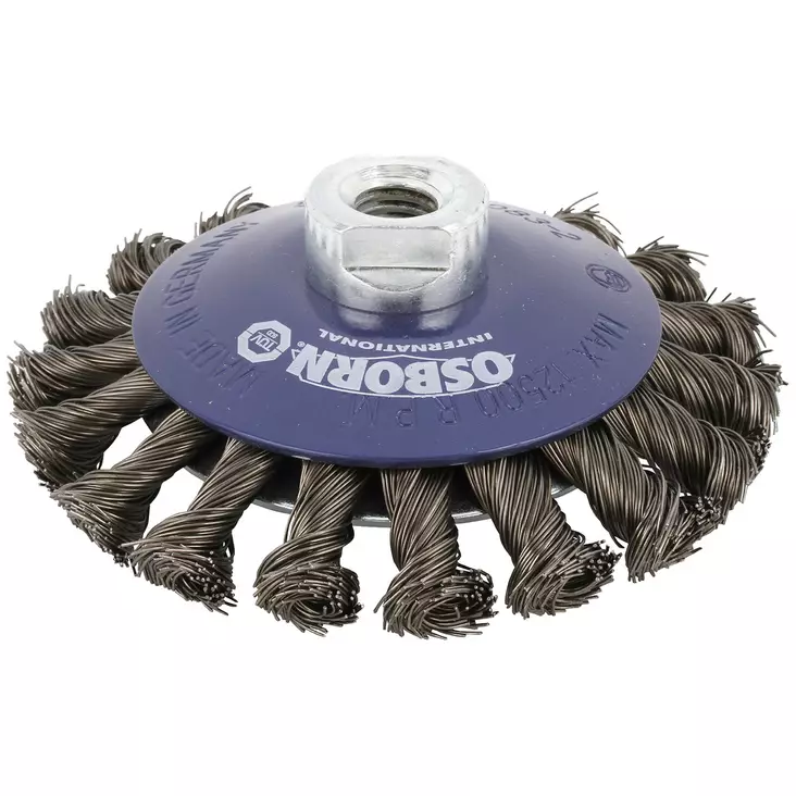 LAUTASHARJA M14 115X15MM TERÄSLANKA 0,50MM - Harjat - OB014 - 1