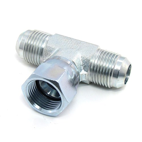 T-liitin uk-sk-uk JIC - Hydrauliikkanipat JIC - S685-04 - 1