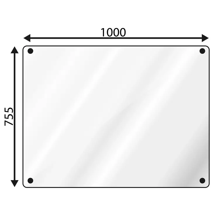 TAKALASI YLÄ VALMET 505-905 - Lasit - T5154 - 2