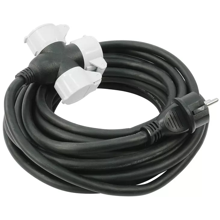 JATKOJOHTO KUMI 3-OS 10M 230V 2,5X3H07RN - Jatkojohdot ja kaapelikelat - CRX1015 - 1