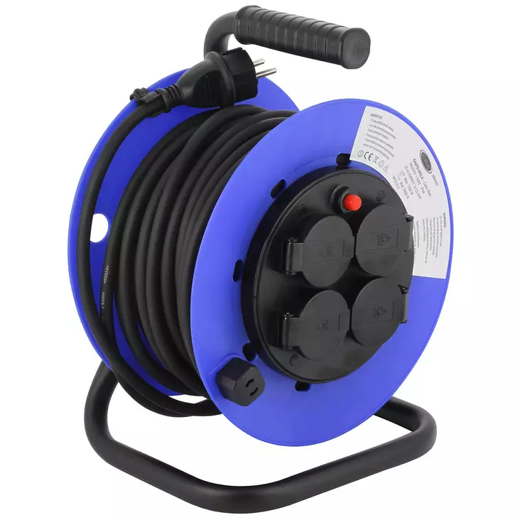 KAAPELIKELA 20M KUMI IP44 - Jatkojohdot ja kaapelikelat - CRX1035 - 1