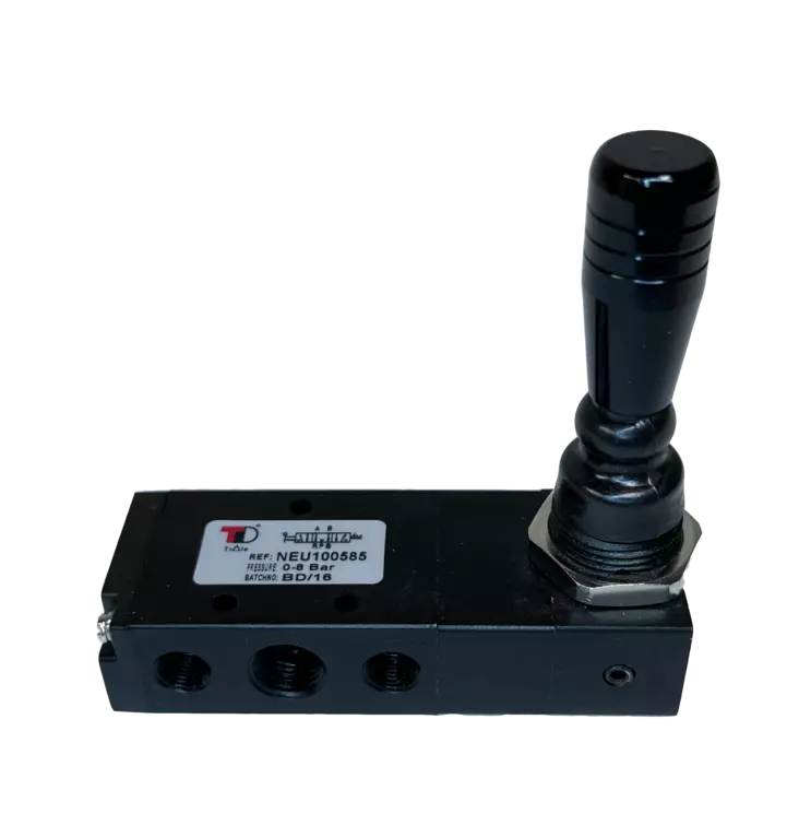 KÄSIVIPUVENTTIILI 5/3 1/4 90 VIPU/JOUSI NO - Käsiohjatut venttiilit - NEU100585 - 1