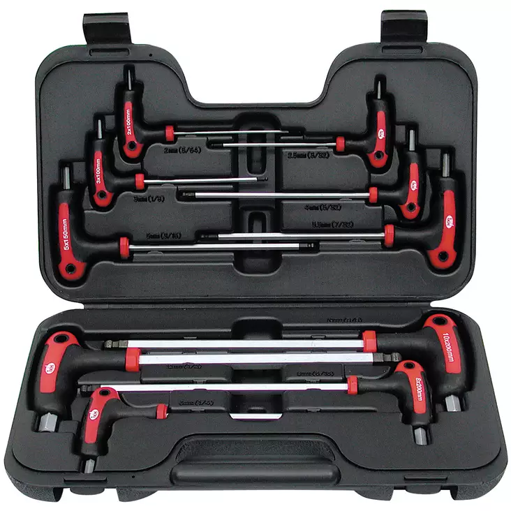 KUUSIOKOLOAVAINSARJA 10-OS - Kuusiokolo- ja torx-avaimet - IKH35 - 1