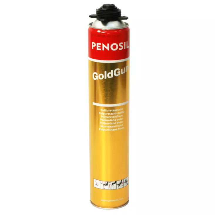 PU PISTOOLIVAAHTO 750ML PENOSIL GOLD GUN PROF. - Uretaanit - PEN105 - 1