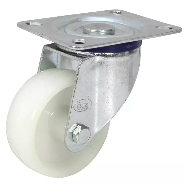 PYÖRÄ VAUNUN KÄÄNTYVÄ100MM VALKOINEN - Pyörät - XPS100035 - 1