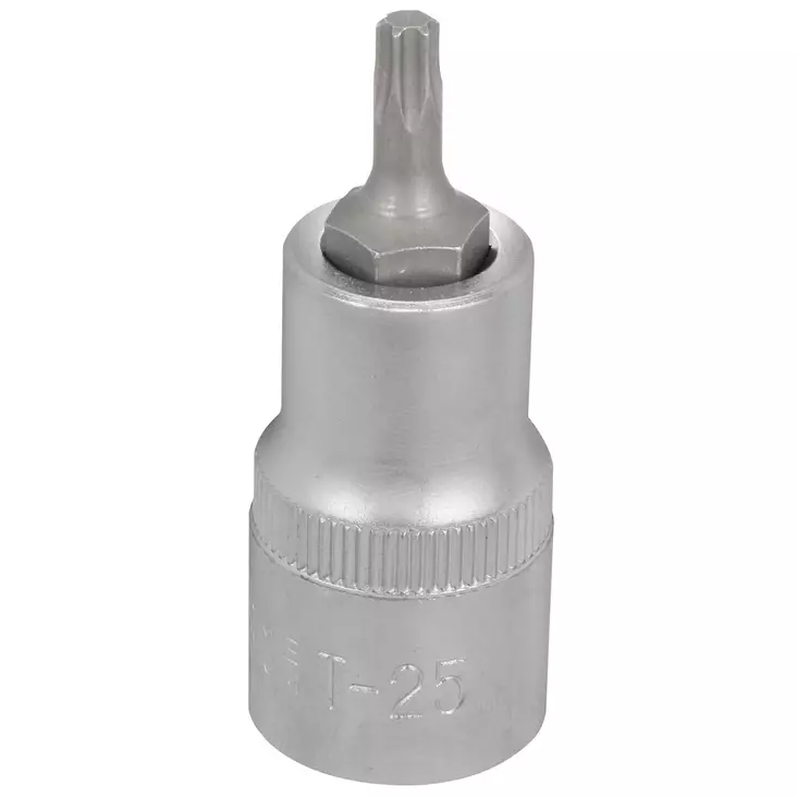 TORX HYLSY 1/2" S2 T25 - Jatkovarret ja adapterit - IKH4025 - 1