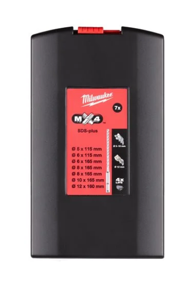 VASARAPORA SDS+ MX4 SETTI 7P - Akkutyökalut - 4932478626 - 1