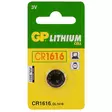 NAPPIPARISTO 3V LITHIUM CR1616 - Paristot ja akut - GPCR1616 - 1