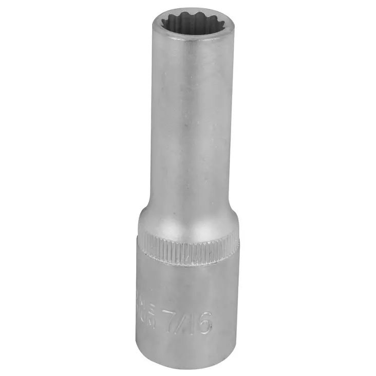 HYLSY 1/2"- 7/16" 12-KULMA PITKÄ - Hylsyt - XD04226 - 1