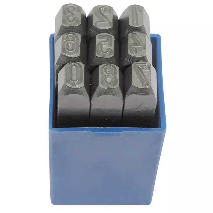 NUMEROMEISTISARJA 6MM HD - Tuurnat, taltat ja meistit - KU330006 - 1