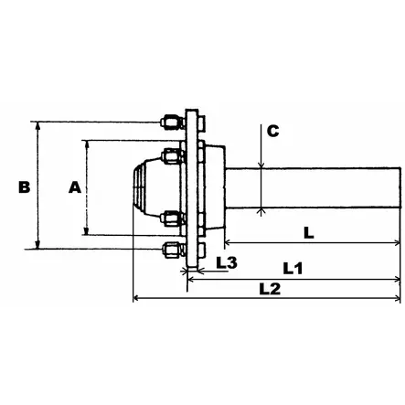 NAPA 45MM 5X94X140 - Navat - T0427 - 2