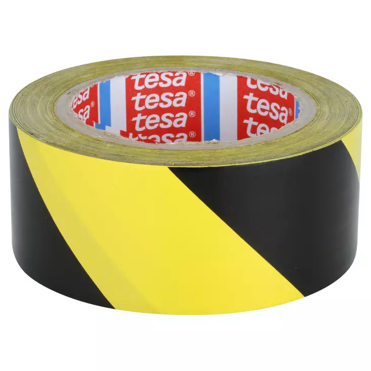 VAROITUSRAITA 60760 KELTA/MUSTA 33/50MM - Opasteet ja kyltit - TS037 - 1