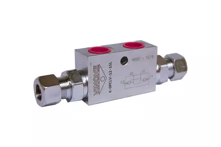 Kaksoislukkoventtiili 1/2 - Venttiilit - VNKLV050108 - 1