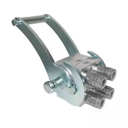 Ryhm=C3=A4pikaliitinpari 4-paikkainen 1/2" BSP Multifaster-tyylinen - Ryhmäpikaliittimet - MEDD44H08 - 1