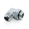 Kulmaliitin 90° suunnat uk-uk BSP - JIC - Hydrauliikkanipat BSP - S600-02-04 - 1