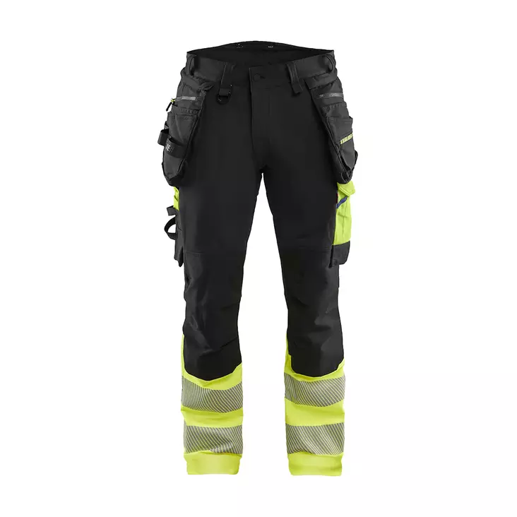 Bk=C3=A5kl=C3=A4der highvis riipputaskuhousut, 4-way stretch, edest=C3=
=A4 - Riipputaskuhousut - 112516489933C48 - 1