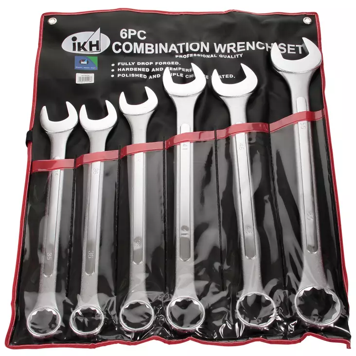 KIINTOLENKKIAVAINSARJA 6-OSAINEN - Kiintoavaimet - X016028 - 1