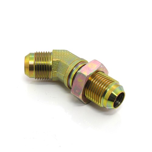 Läpivientiliitin 45° uk-uk - Hydrauliikkanipat - S665-08 - 1