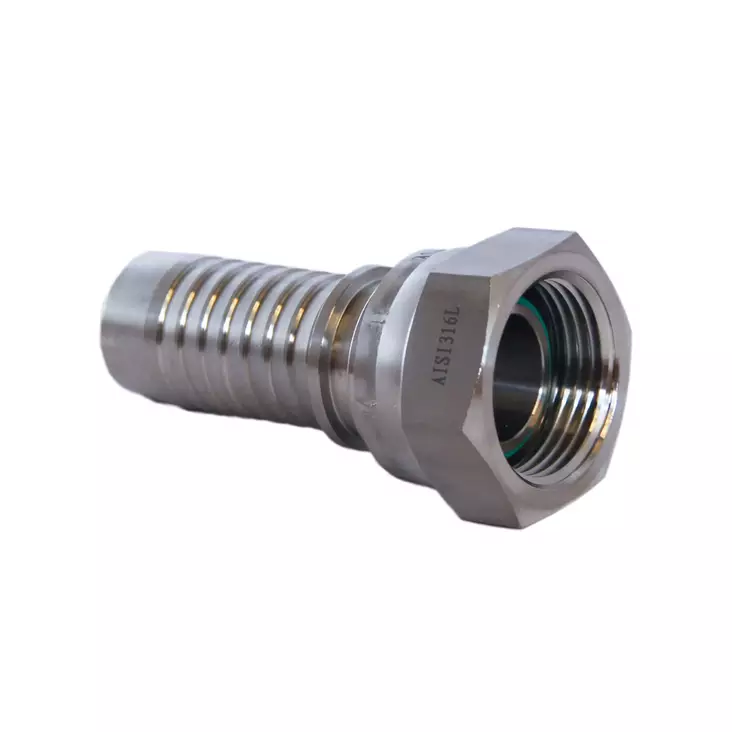 LETKULIITIN BSP SUORA SISÄKIERRE, HAPONKESTÄVÄ AISI 316L - Haponkestävät letkuliittimet - RAIX10110808 - 2