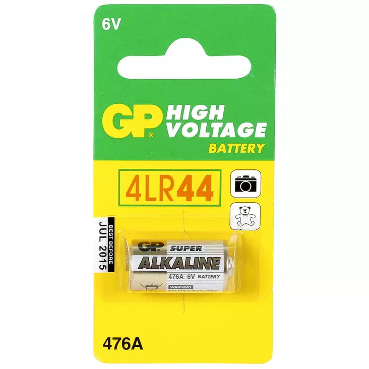 PARISTO NAPPI 6,0V 4LR44 ALKALINE - Paristot ja akut - GP103008 - 1