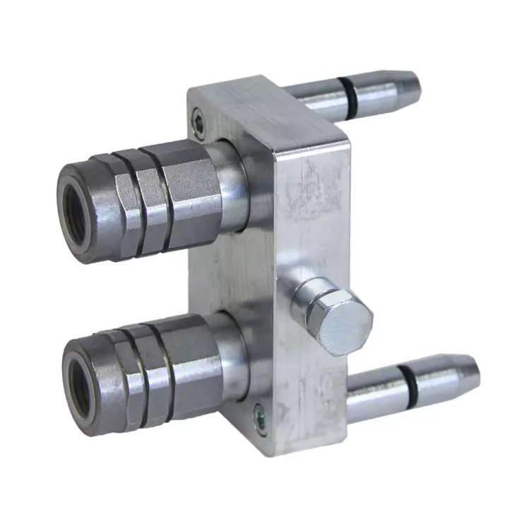 Ryhm=C3=A4pikaliitin naaras 1/2" BSP 2-paikkainen - Ryhmäpikaliittimet - MEDDH22H08 - 3