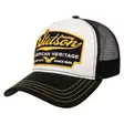 STETSON TRUCKER CAP AMERICAN HERITAGE BLACK/WHITE - Päähineet - 7751103-17-OFA - 1