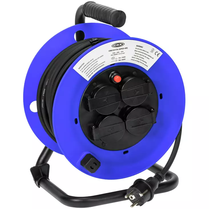 Kaapelikela 20m - Jatkojohdot ja kaapelikelat - CRX1017A - 1