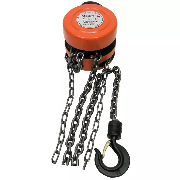 KETJUTALJA 1TON X 2,5M - Ketjutaljat - XK1000A - 1