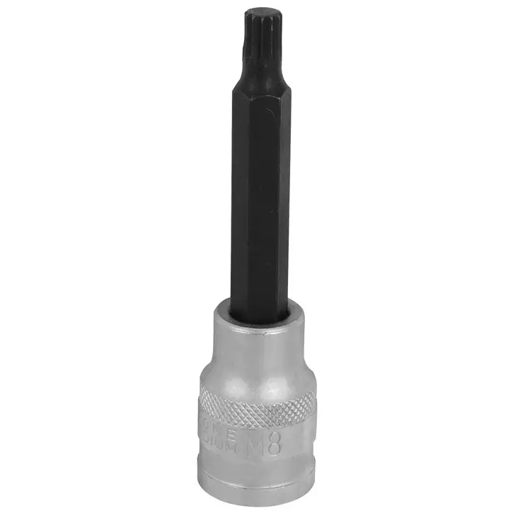 TÄHTIHYLSY 1/2" 12-TÄHTI 8MM 100MM - Jatkovarret ja adapterit - IKH4208A - 1