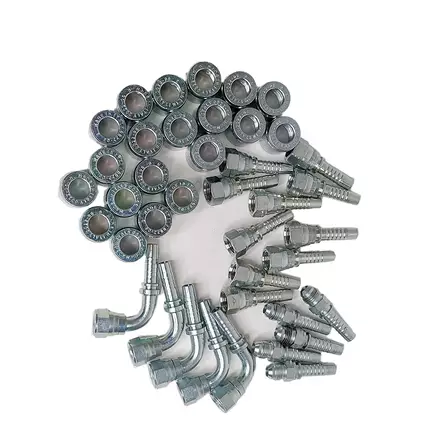 3/8-6 JIC liittimet - Hydrauliikkapaketit - MAN2406SPAKETTIJIC - 2