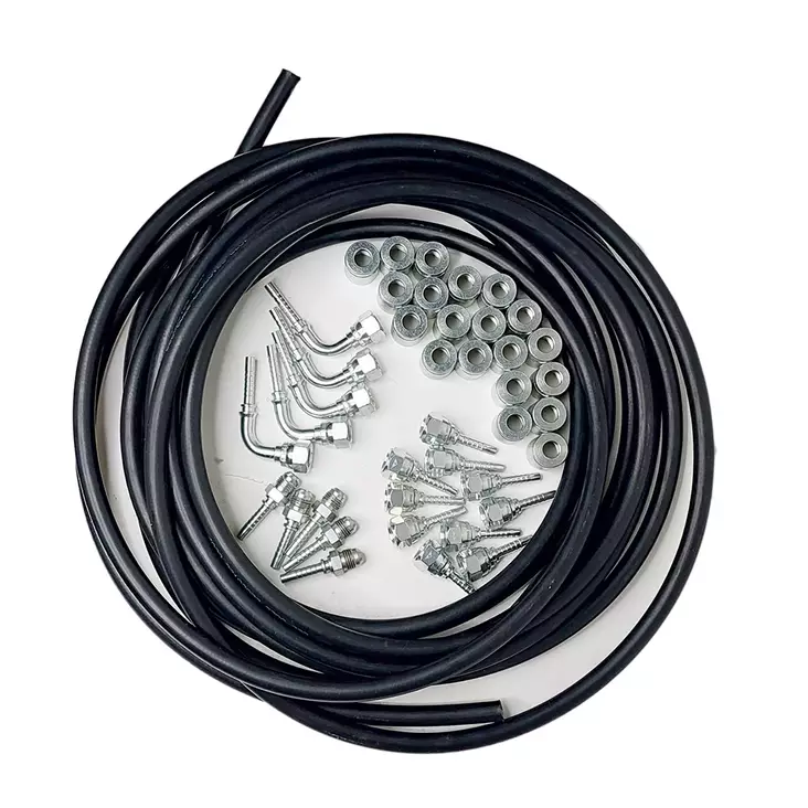 Hydrauliletku 1/4" 10 m + JIC-liittimet - Hydrauliikkapaketit - MAN2404SPAKETTIJIC - 1