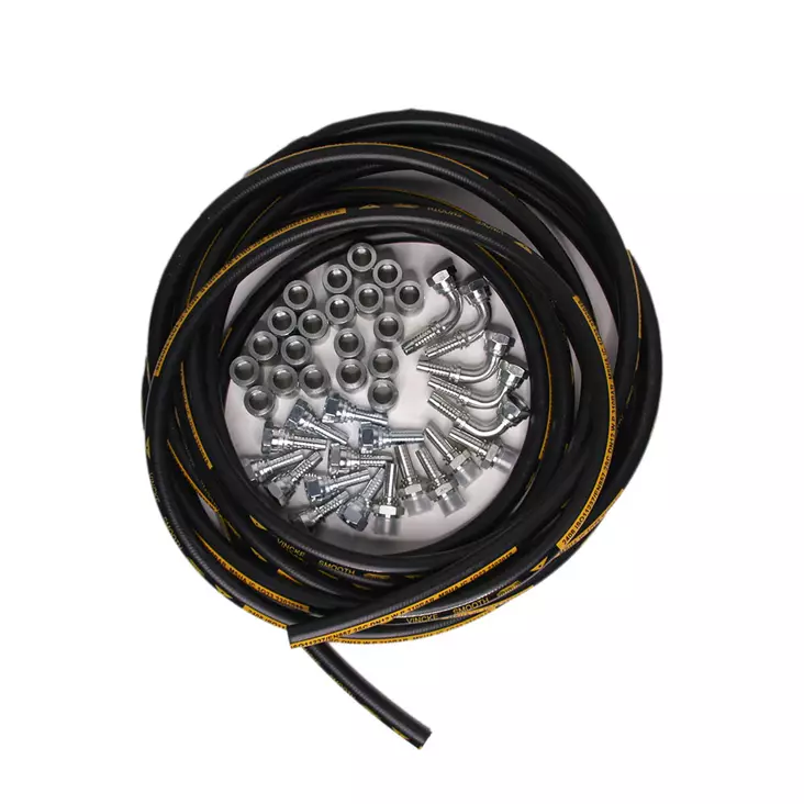 Hydrauliikkaletkupaketti + JIC liittimet - Hydrauliikkapaketit - MAN2408SPAKETTIJIC - 1