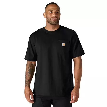 Carhartt T-paita musta Dearborn K87 - Carhartt-paidat - 103296-BLKSREG - 1