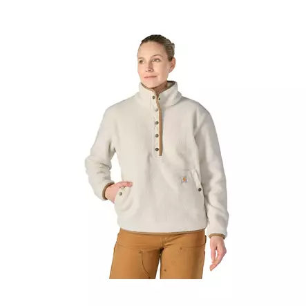 Carhartt highland pullover naisten fleece-pusero, luonnonvalkoinen - Carhartt naisille - 107727-A16SREG - 1