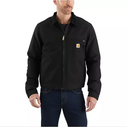 Carhartt Detroit takki, musta - Carhartt-työtakit - 103828-BLKMREG - 1