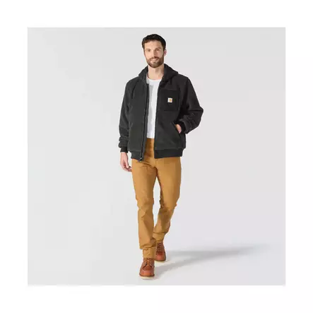 CARHARTT FAIRBANKS FLEECEHUPPARITAKKI, MUSTA - Carhartt-työtakit - 107665-N04SREG - 2