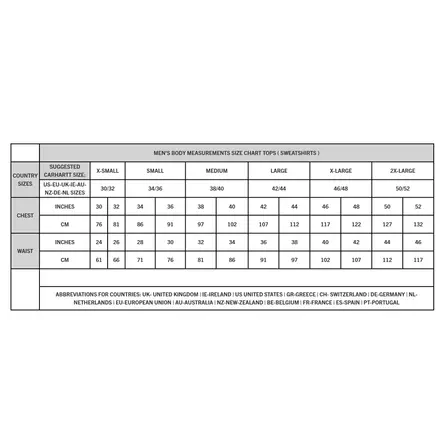 CARHARTT K122 HUPPARI, RUSKEA - Carhartt-paidat - K122-BRNXSREG - 2
