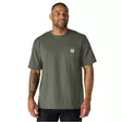 Carhartt T-paita K87 Dearborn vihreä - Carhartt-paidat - 103296-DOV2XLREG - 1