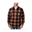 Carhartt flanellitakki, ruskea - Työtakit ja -liivit - 105939-211SREG - 1