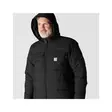 CARHARTT MONTANA LOOSE FIT INSULATED JACKET TALVITAKKI, MUSTA - Carhartt-työtakit - 107082-N04SREG - 2