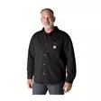 Carhartt Rain Defender=E2=84=A2 Loose Fit Heavyweight Quilted Snap Fro=
nt Shirt Jac =E2=80=93 Miesten vuorattu fleece-paitatakki - Carhartt-työtakit - 107270-BLKSREG - 1