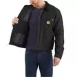 CARHARTT DETROIT TAKKI, MUSTA - Carhartt-työtakit - 103828-BLKMREG - 3