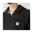CARHARTT FAIRBANKS FLEECEHUPPARITAKKI, MUSTA - Carhartt-työtakit - 107665-N04SREG - 6