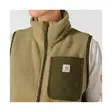 CARHARTT SHERPA FLEECE-LIIVI, RUSKEA - Carhartt naisille - 107729-GR7SREG - 4