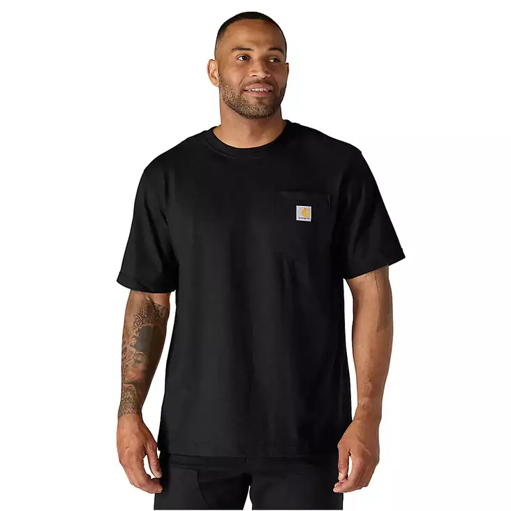Carhartt T-paita musta Dearborn K87 - Carhartt-paidat - 103296-BLKSREG - 1