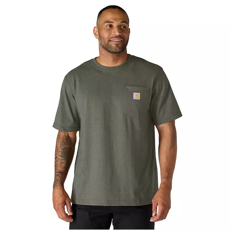 Carhartt T-paita K87 Dearborn vihreä - Carhartt-paidat - 103296-DOV2XLREG - 1