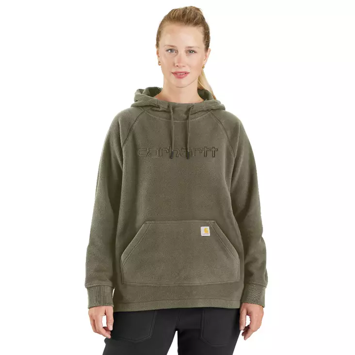 CARHARTT FORCE ROCHESTER SWEATSHIRT NAISTEN HUPPARI, OLIIVINVIHREÄ - Carhartt naisille - 107142-GF7SREG - 1