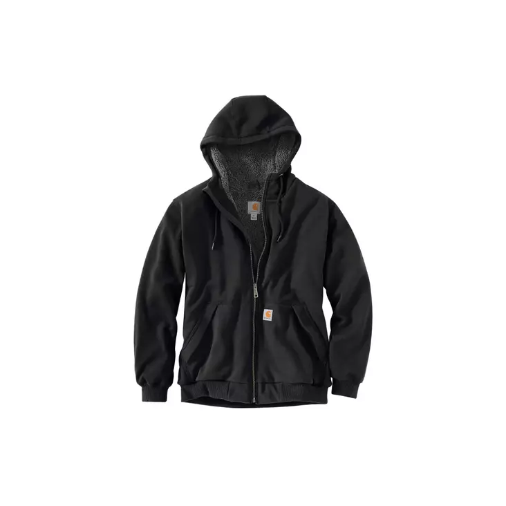 Rain Defender=E2=84=A2 Relaxed Fit Midweight Sherpa-Lined Full-Zip Swe=
atshirt Carhartt hupparitakki - Carhartt-työtakit - 103308-001SREG - 1