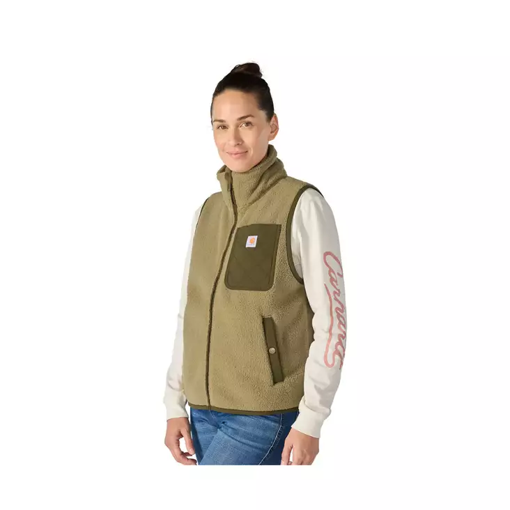 Carhartt sherpa naisten fleece-liivi - Carhartt naisille - 107729-GR7SREG - 1